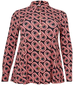 Online Dames Blouse print DAMES Overhemden & Blouses
