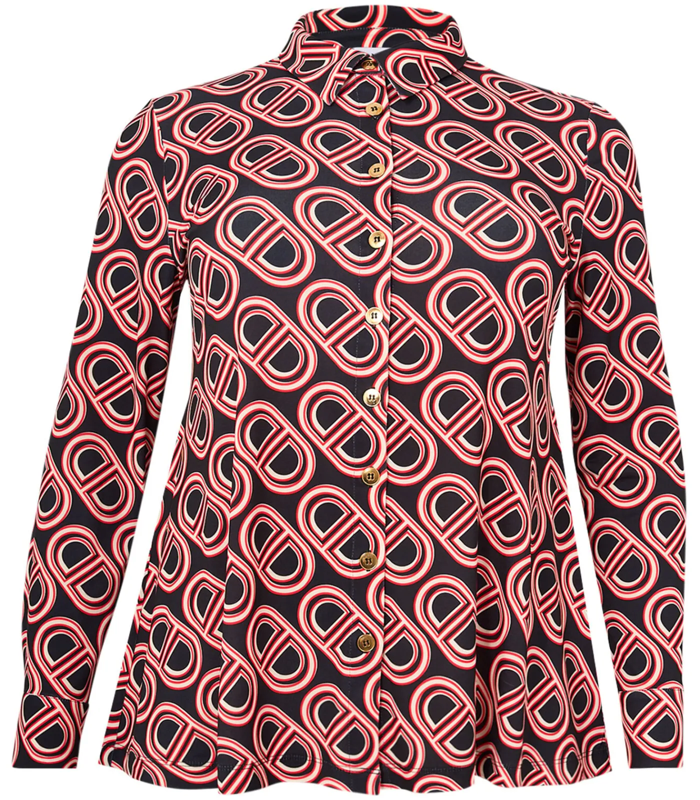 Online Dames Blouse print DAMES Overhemden & Blouses