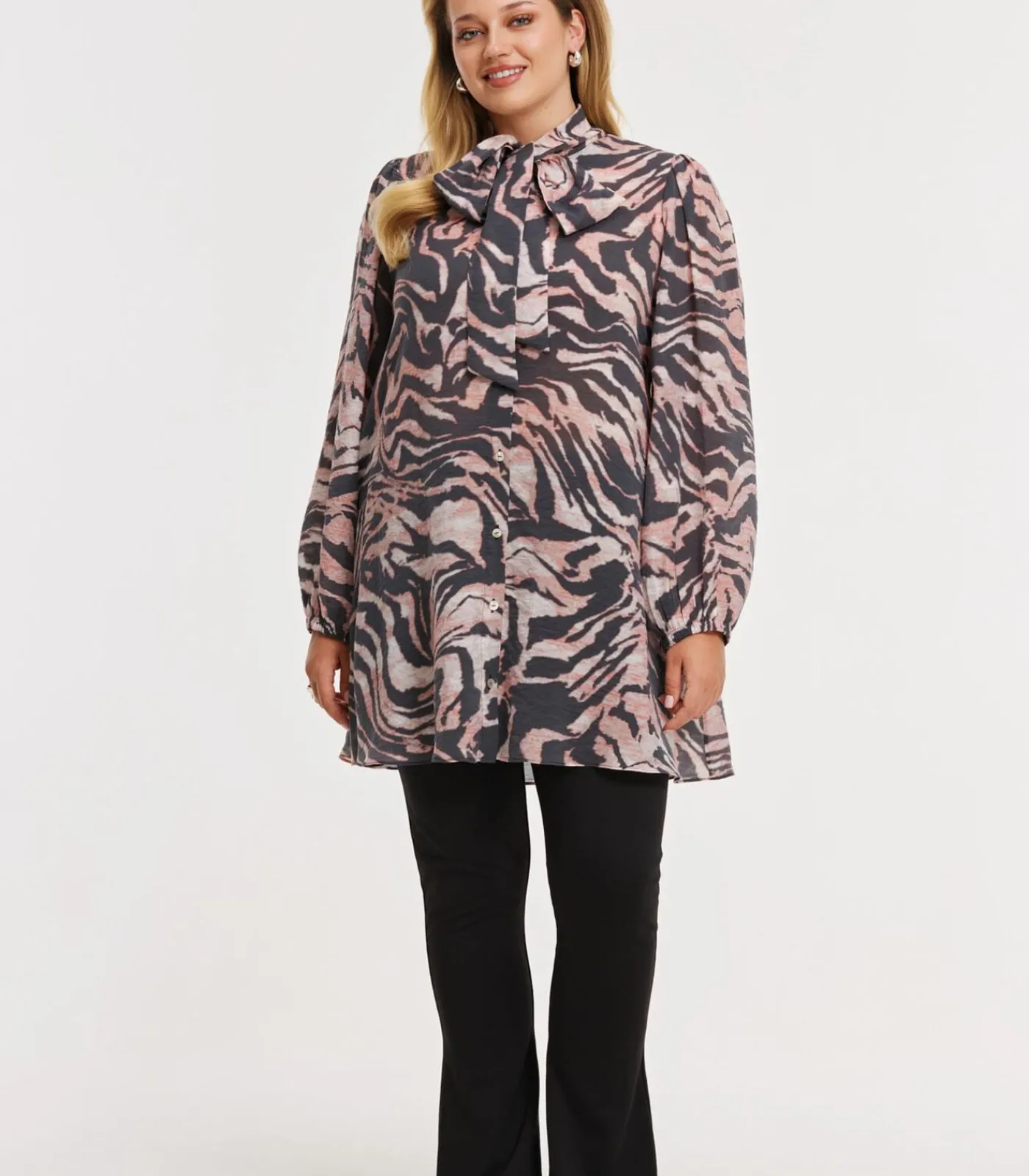 Sale Dames Blouse print DAMES Overhemden & Blouses