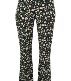 DAMES YOEK Dames Broek print