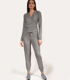 New Dames joggerbroek Heather grijs DAMES Loungewear
