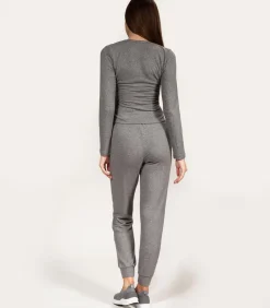 New Dames joggerbroek Heather grijs DAMES Loungewear