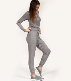 New Dames joggerbroek Heather grijs DAMES Loungewear