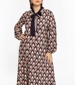 Clearance Dames Jurk print DAMES Jurken