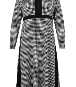 DAMES YOEK Dames Jurk print