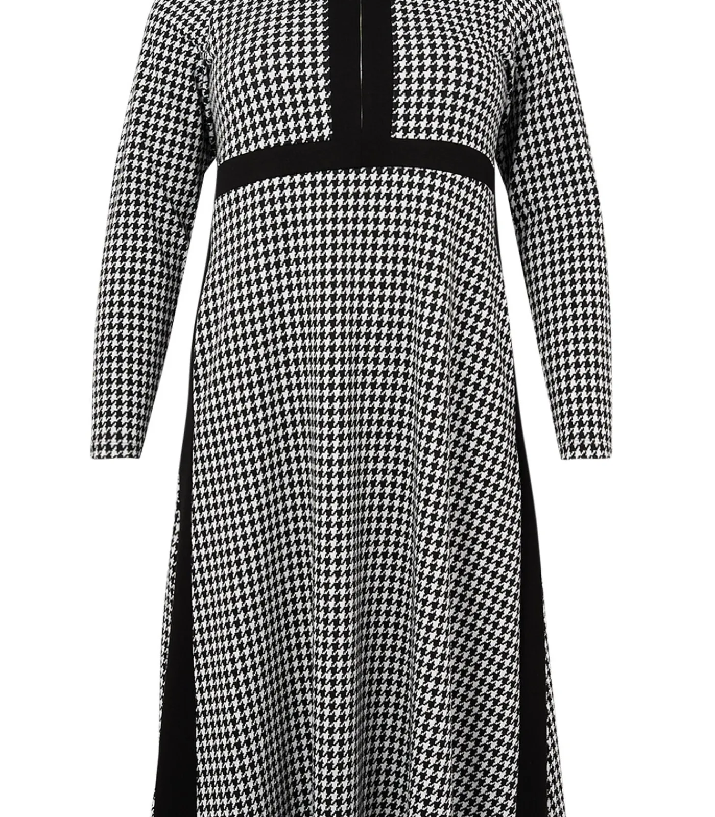 DAMES YOEK Dames Jurk print