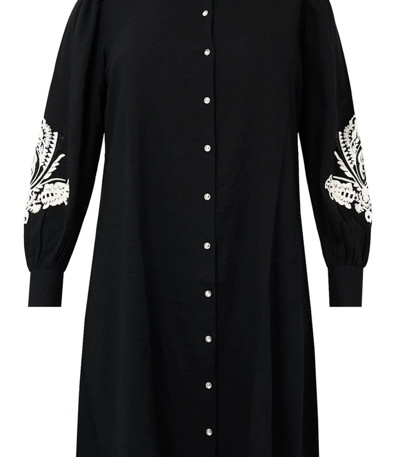 DAMES YOEK Dames Jurk print