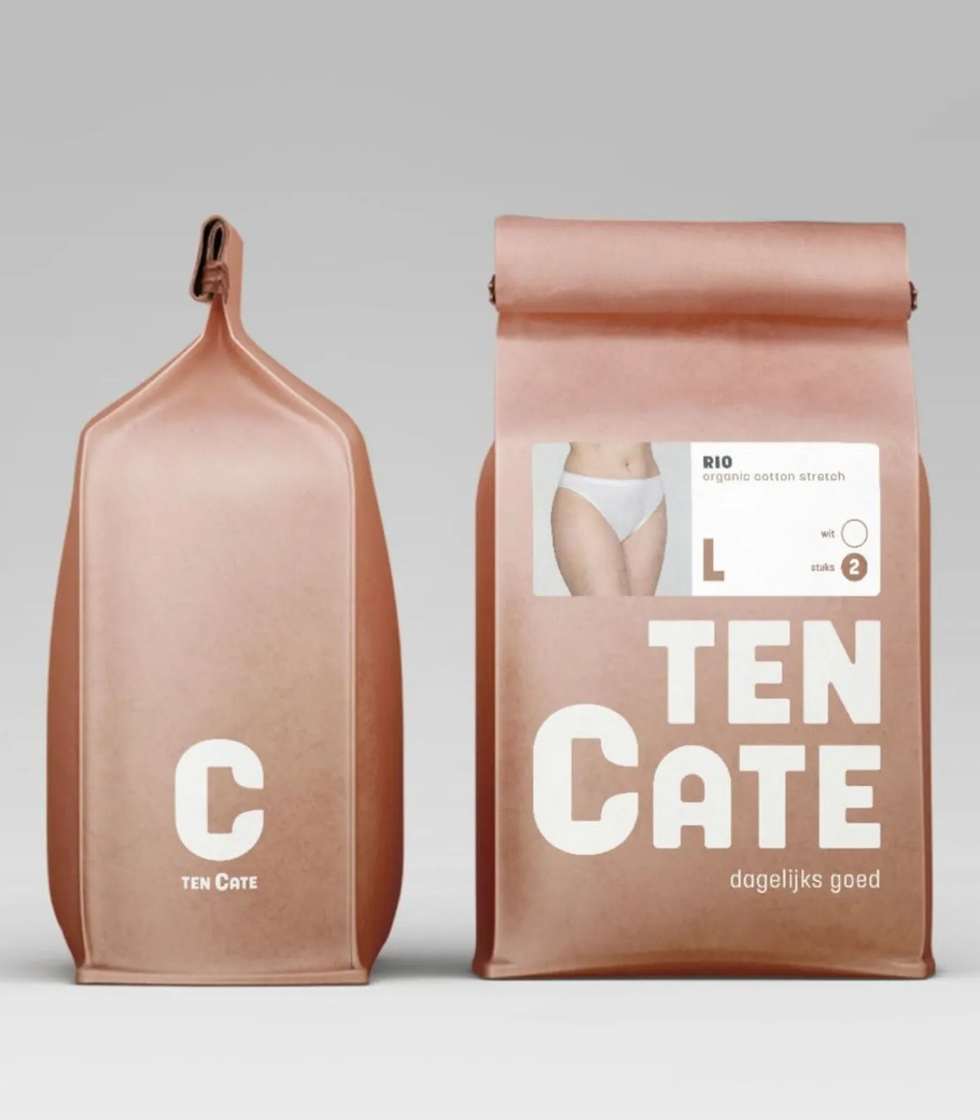 Online Dames singlet / Hemd - 32286 - Biologisch katoenen onderhemd - Brede bandjes - Wit - Zwart - Huidskleur DAMES Onderhemden