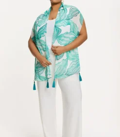 DAMES YOEK Dames Sjaal print