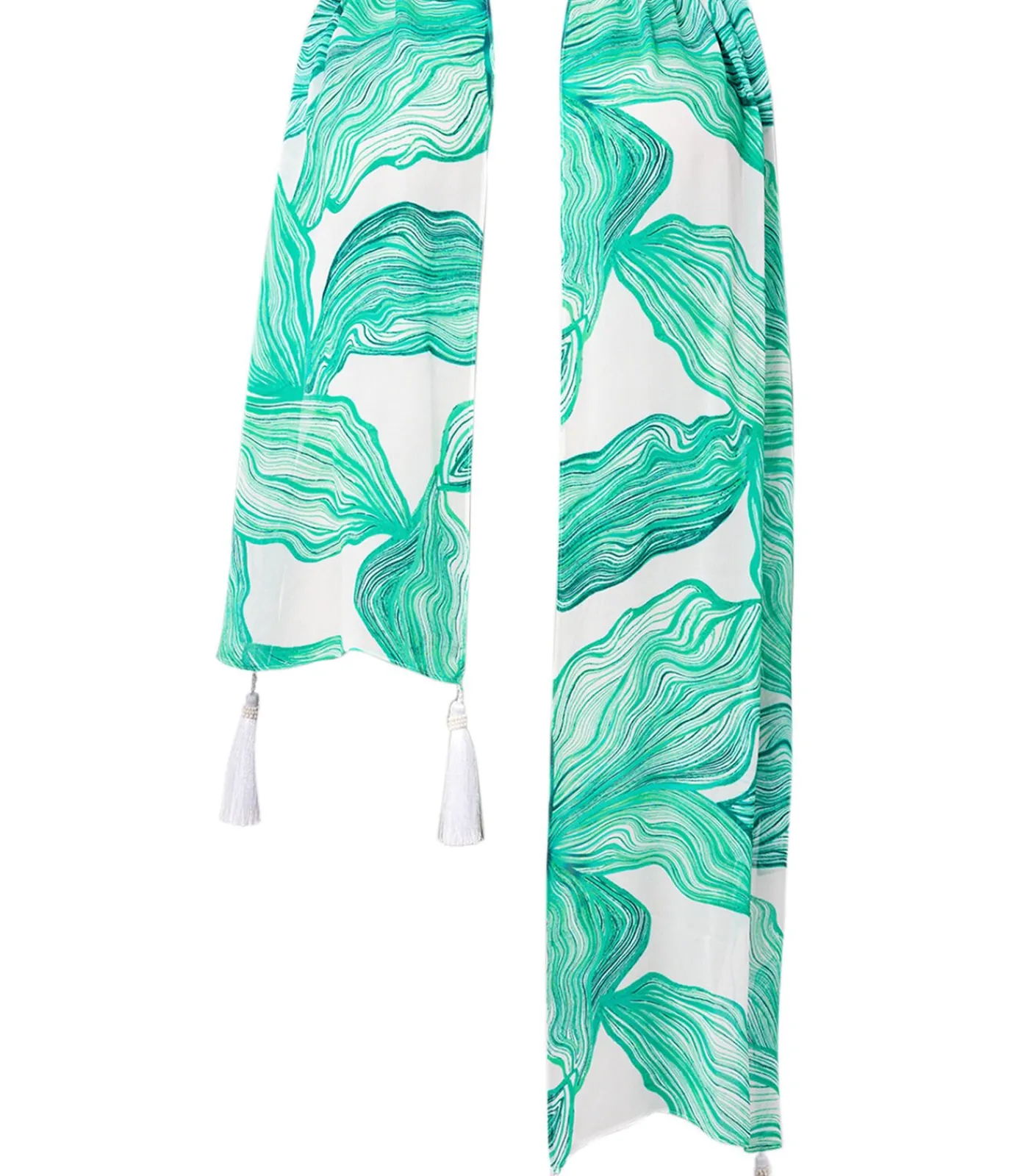 DAMES YOEK Dames Sjaal print