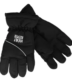 DAMES Heatkeeper Dames Ski Handschoenen Zwart