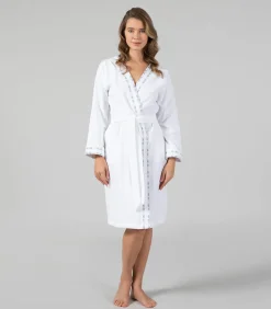 Discount Damesbadjas Nalu Wit - S DAMES Badjassen