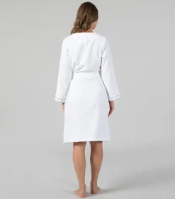 Discount Damesbadjas Nalu Wit - S DAMES Badjassen