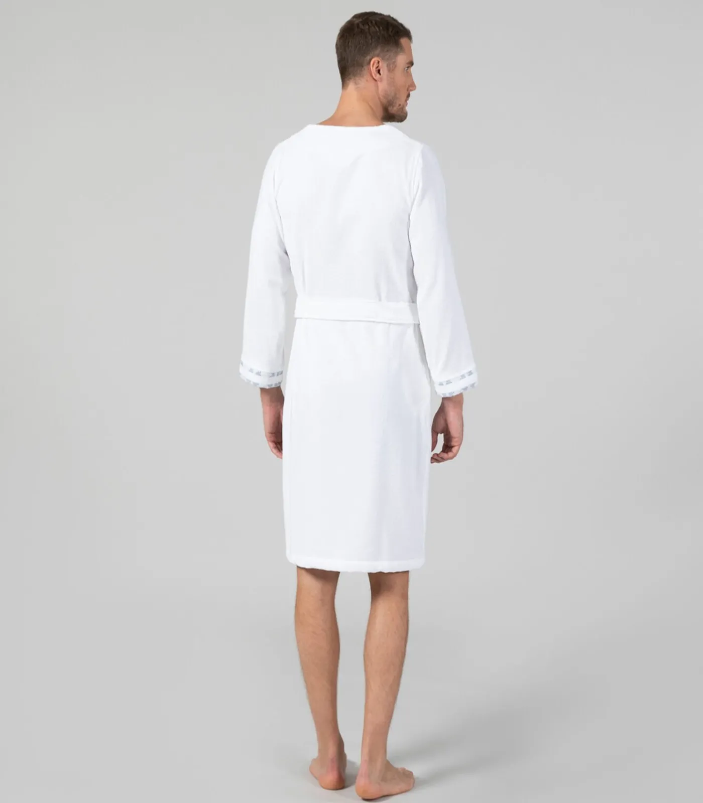 Discount Damesbadjas Nalu Wit - S DAMES Badjassen