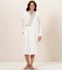 DAMES Chakra Damesbadjas Puur Ecru - L