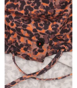 DAMES J&JOY Damesblouse met luipaardprint en zakken