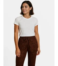 New Damesbroek met luipaardprint en strikceintuur DAMES Broeken & Shorts