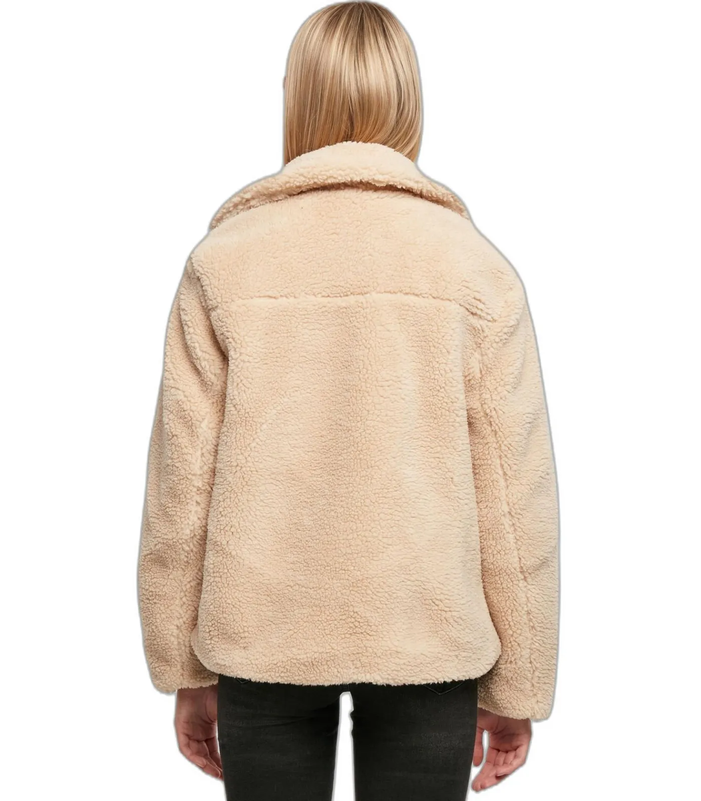 Clearance Damesfleece met sherpa Kinderen Jassen