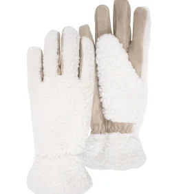 DAMES ISOTONER Dameshandschoenen sherpa crème