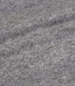 Hot Dames-T-shirt met vierkante hals Heather grijs DAMES Loungewear