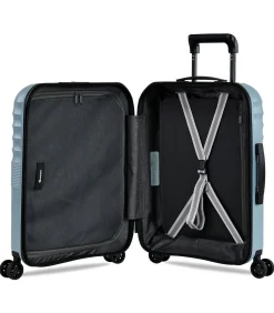 Clearance Dandelion Handbagage Koffer 4 Wielen Blauwe Trolleys