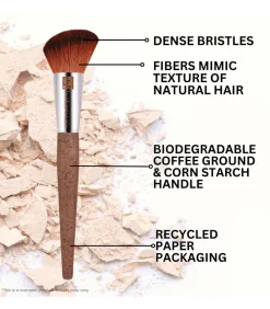 Outlet DB koffiedik blushborstel Make Up Accessoires