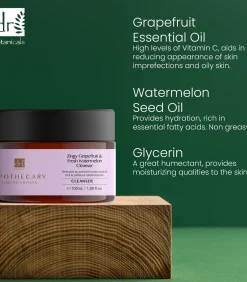 Dr Botanicals DB Pittige Grapefruit en Verse Watermeloen Reinigingsgel