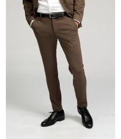 Heren TeeShoppen De Originele Performancebroek - Donkerbruin