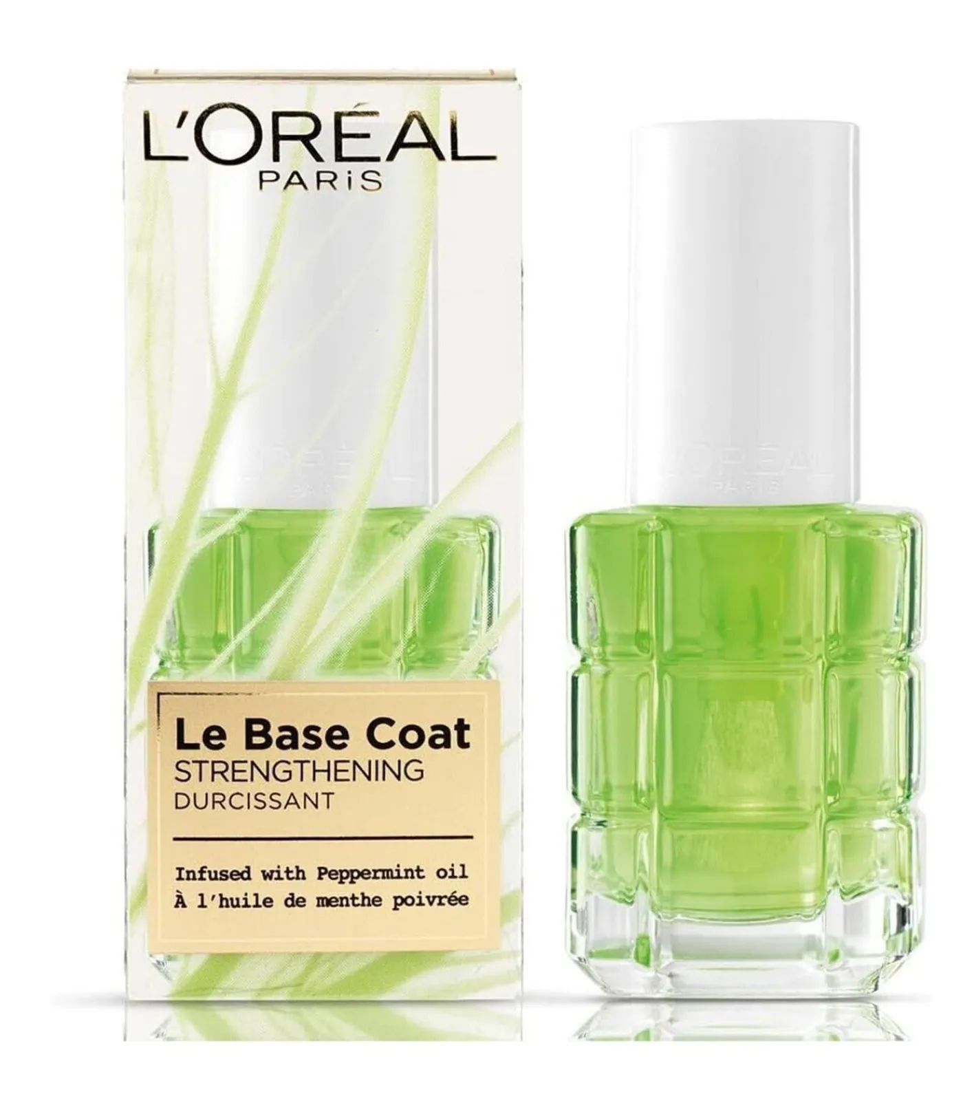 L'Oréal Paris De Versterkende Base Coat – met Pepermuntolie