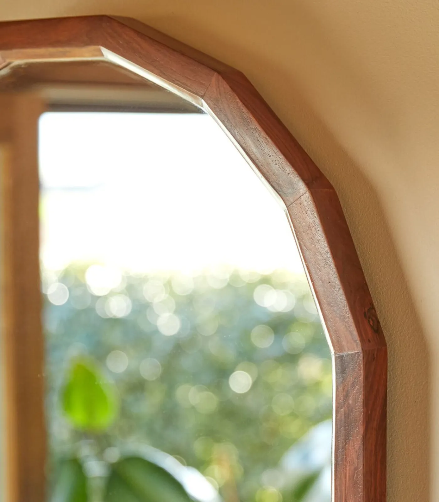 Best Decoratieve spiegel in massief palissanderhout 120x56 cm Jade Spiegels