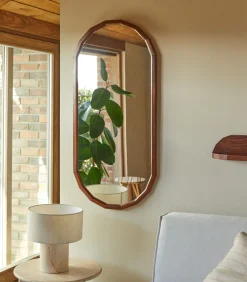 Best Decoratieve spiegel in massief palissanderhout 120x56 cm Jade Spiegels