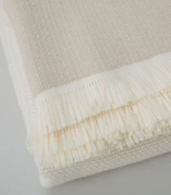 New Deken 2 personen Corda 200x220 cm Crème Bedspreien