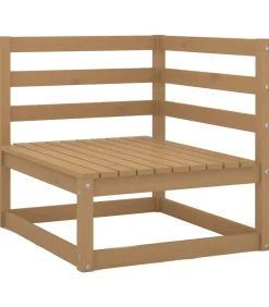 Outlet 12-delige Loungeset massief grenenhout Tuinmeubelen