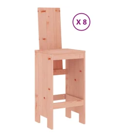 Sale 9-delige Tuinset massief douglashout Tuinmeubelen