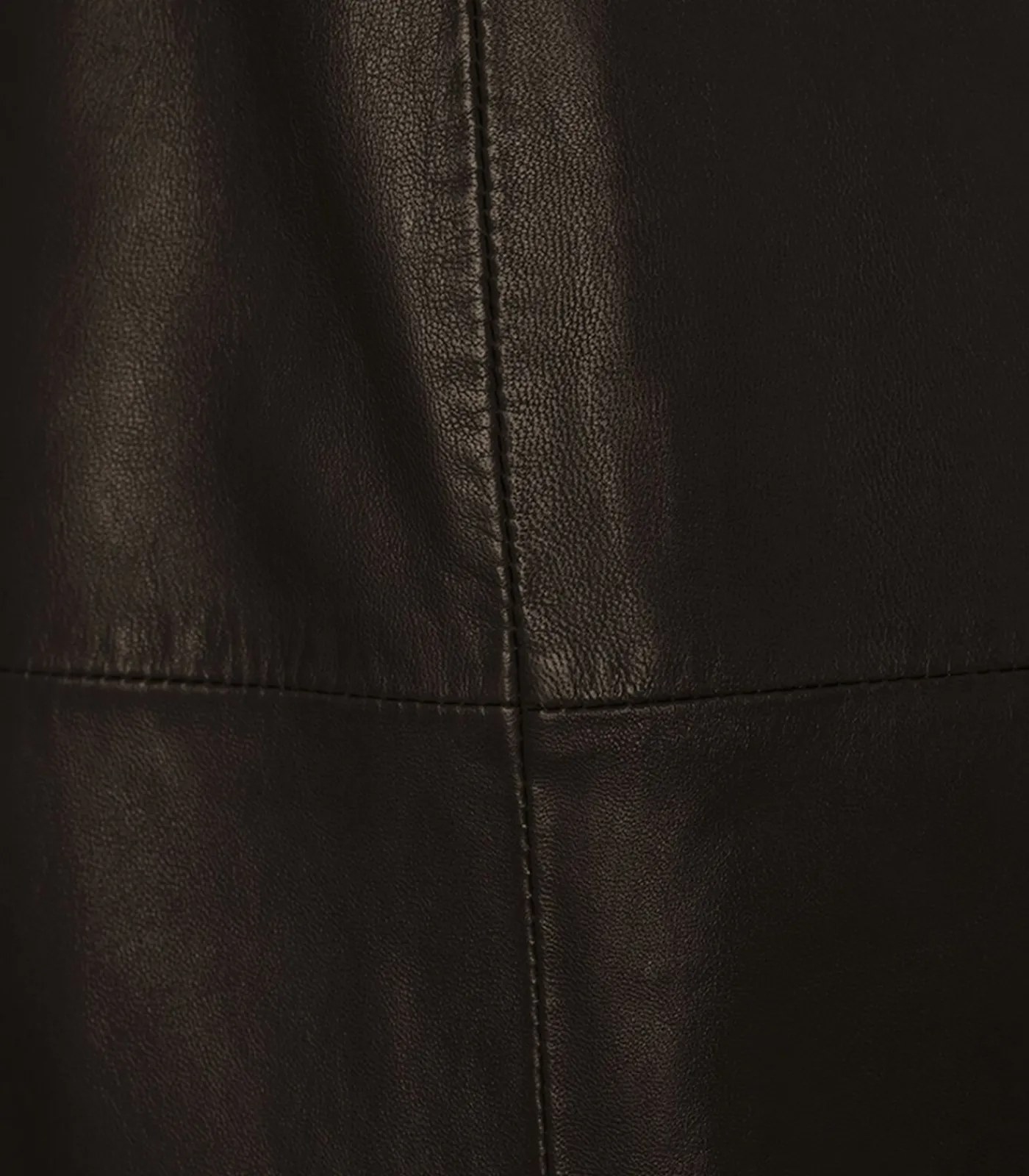 DAMES Mart Visser Delilah Leren Rok Donkerbruin