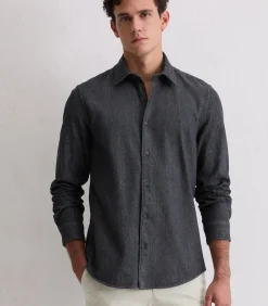 New Denim overhemd in de vorm van Heren Hemden