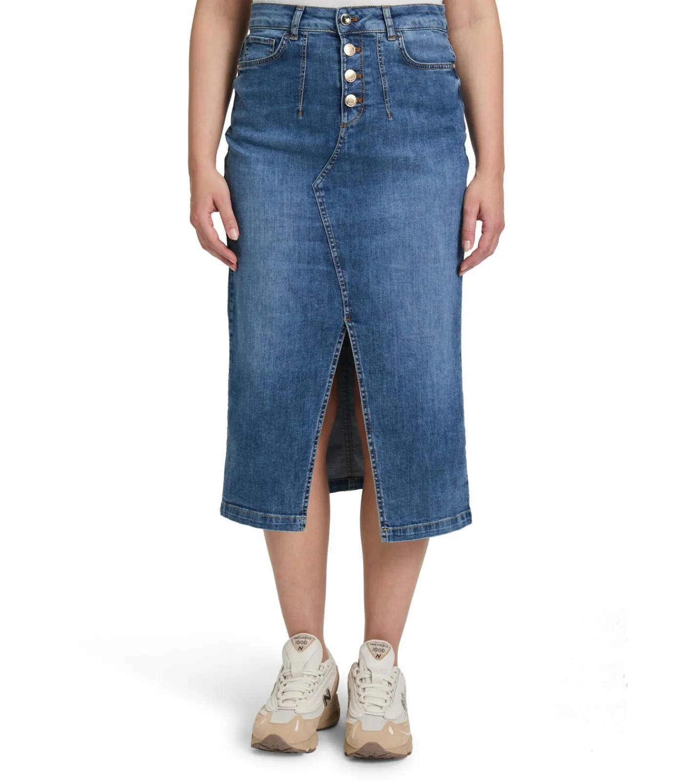 Online Denim rok DAMES Rokken