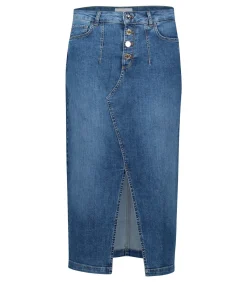 Online Denim rok DAMES Rokken