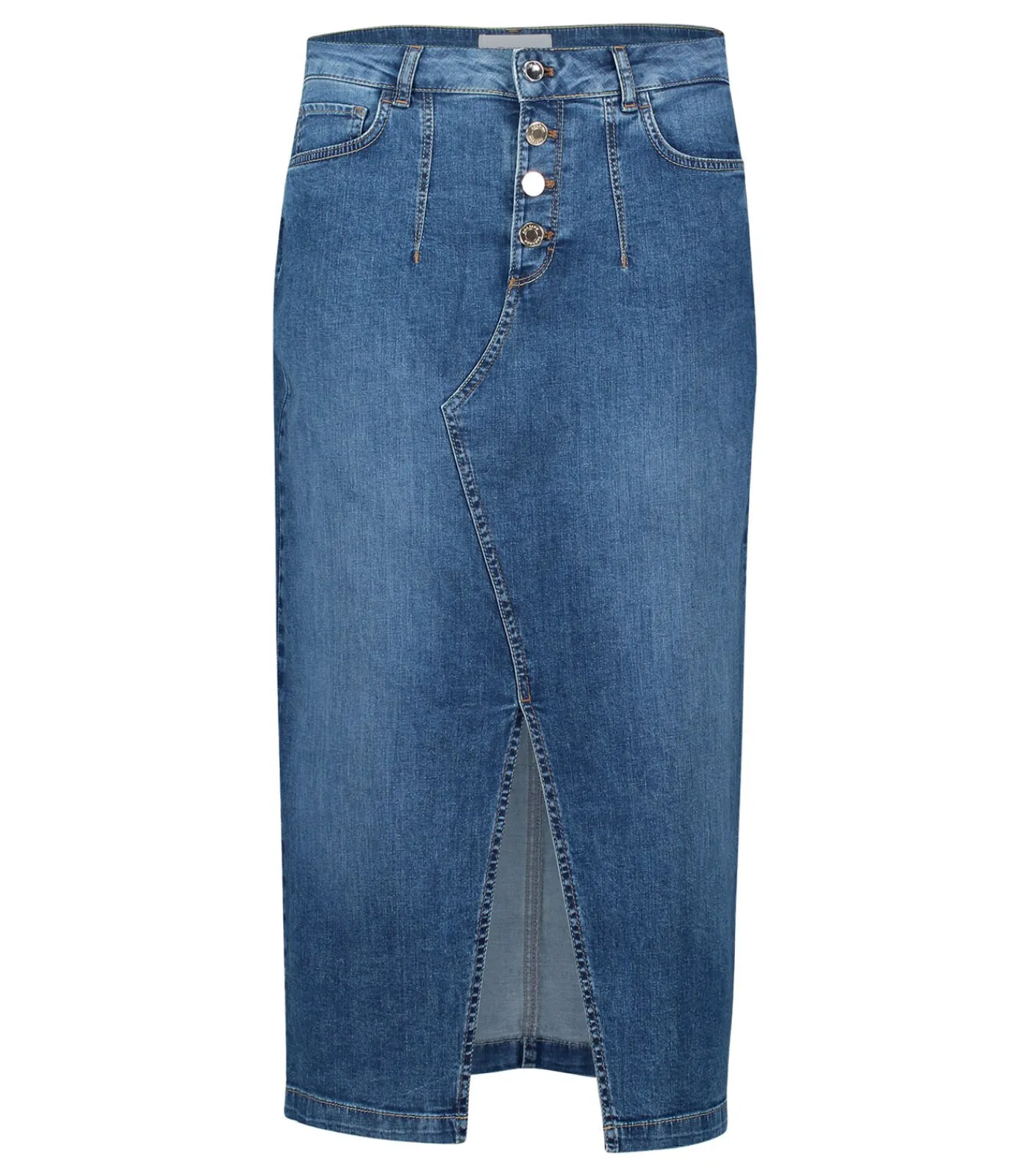 Online Denim rok DAMES Rokken