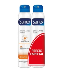 Sanex Deodorant Spray Duo Dermo Gevoelig 2 x 200 ml