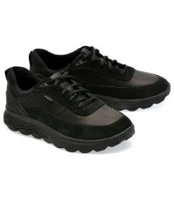 Heren GEOX Derbie Spherica Nappa + Suede