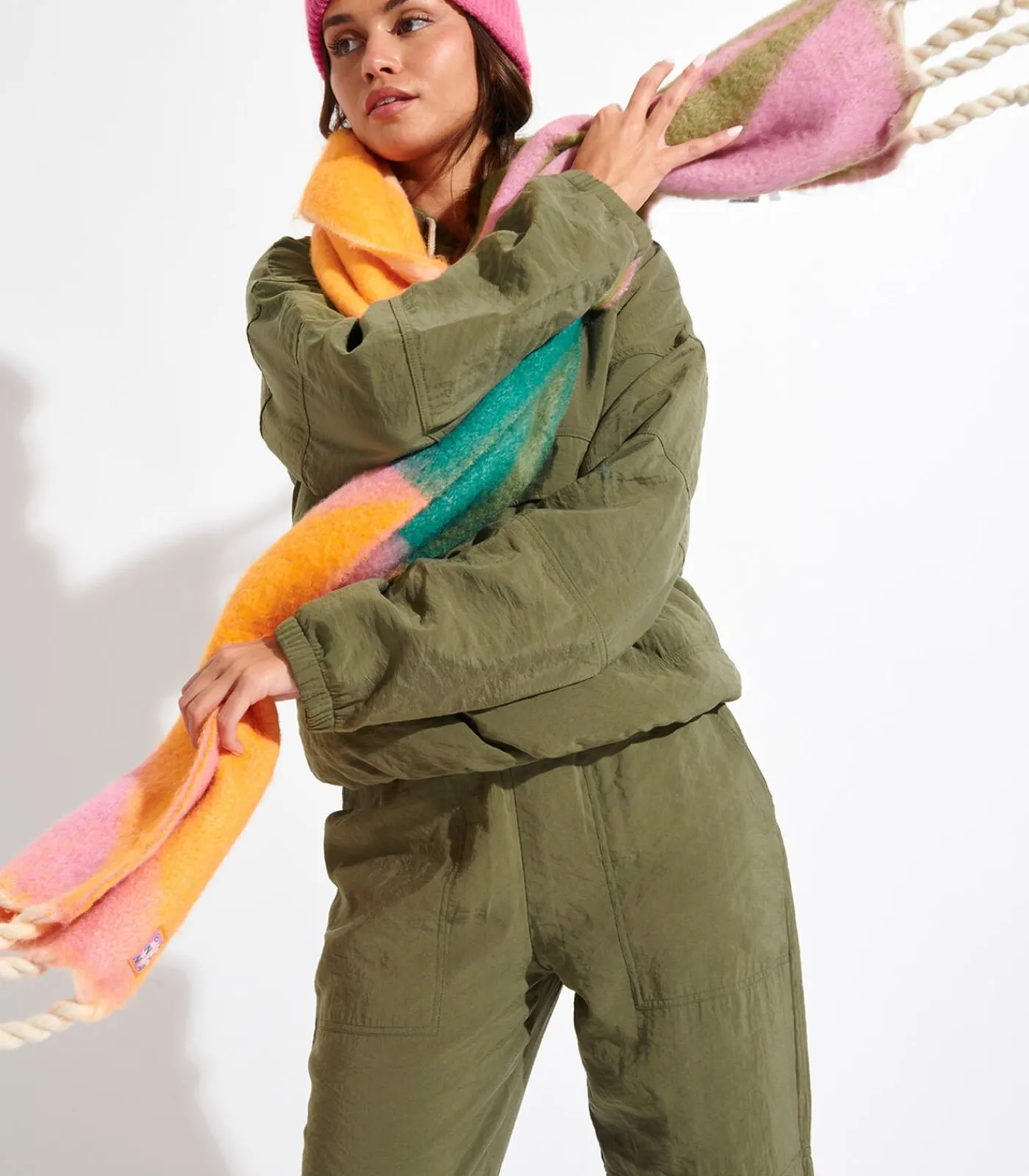 DAMES Banana Moon DIDO NOWCOLOR suikerroze muts