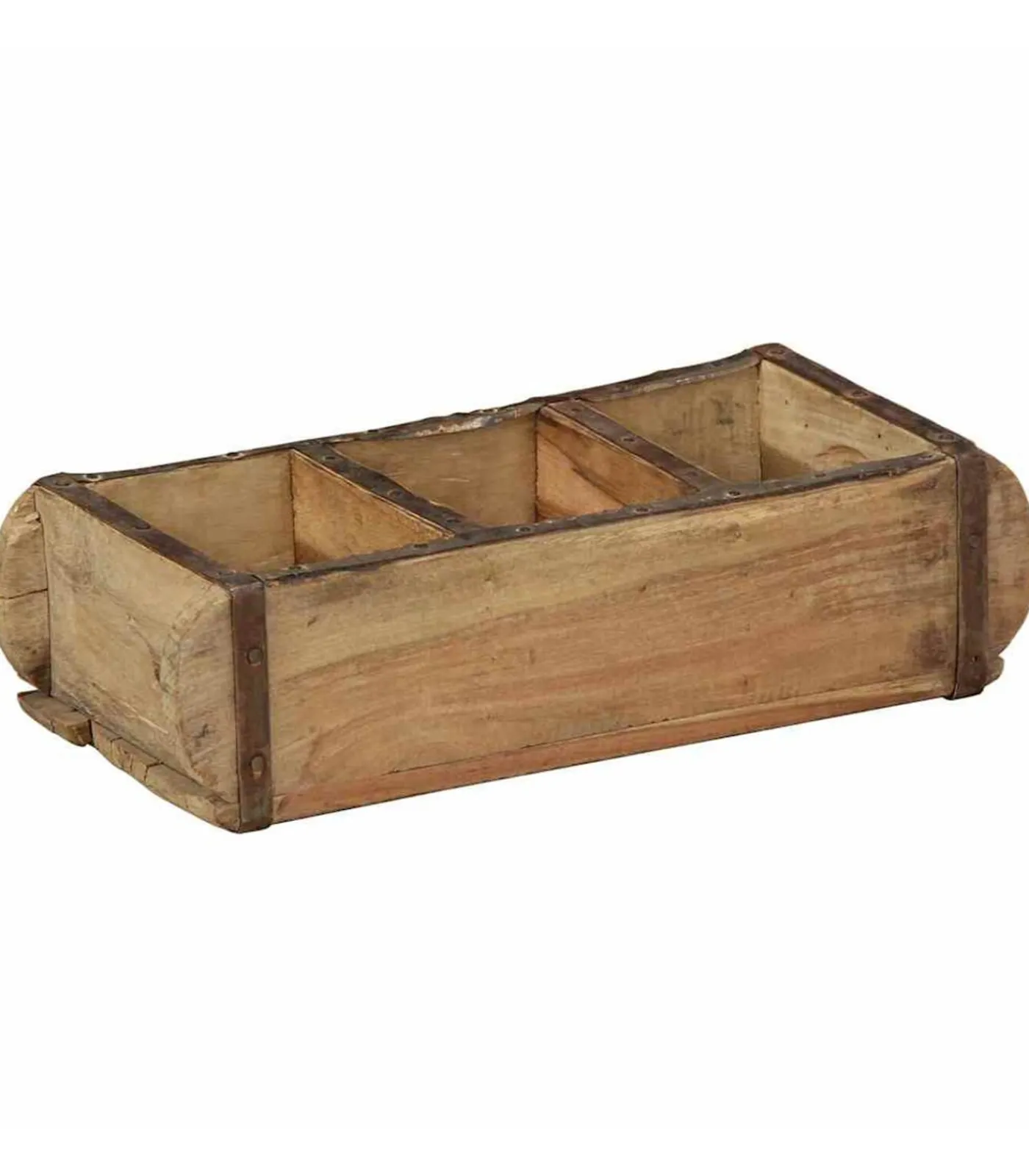 Best Dienblad met opslag 4 pcs Bruin 30 x 14 x 9 cm Organiseren