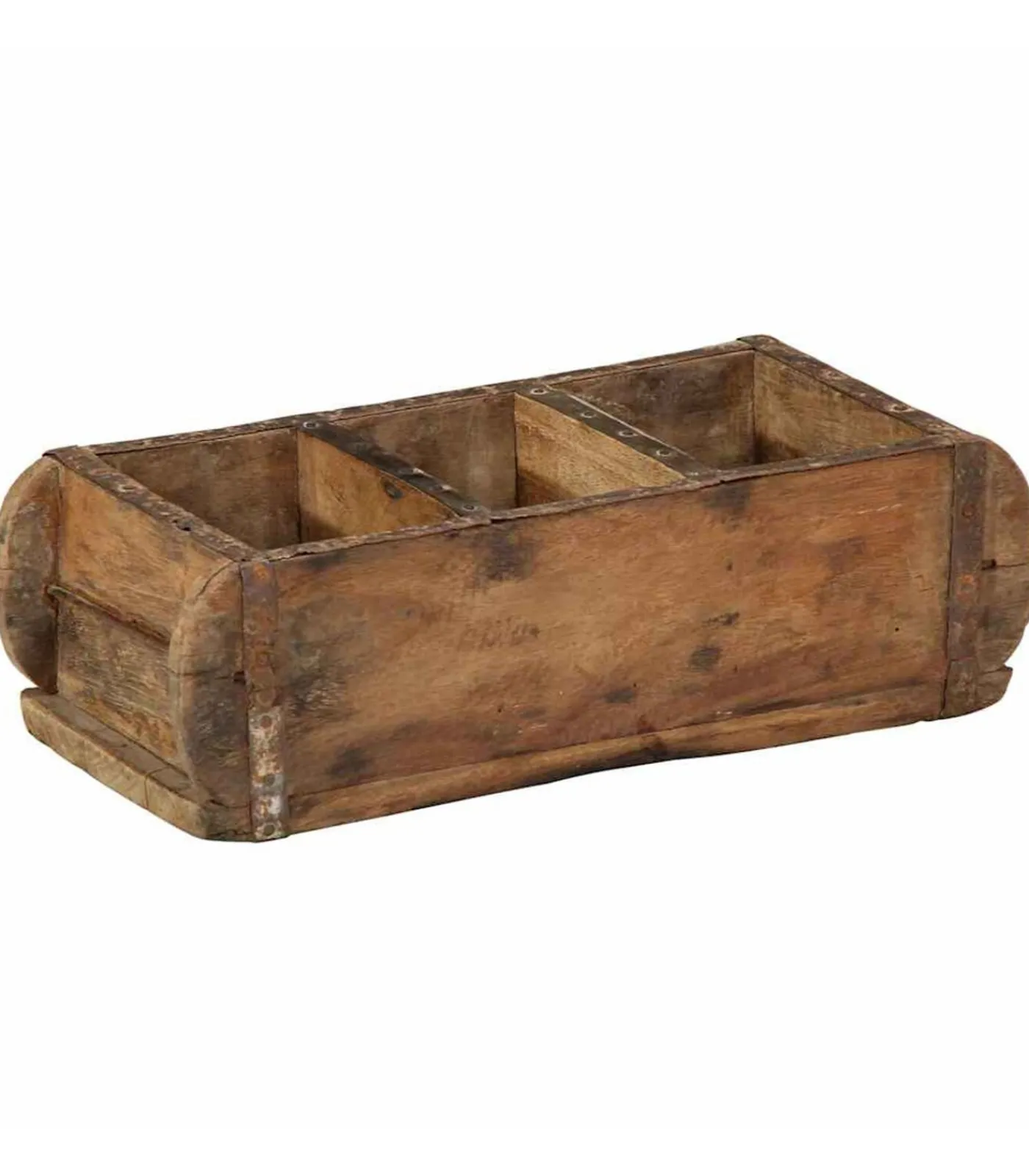 Best Dienblad met opslag 4 pcs Bruin 30 x 14 x 9 cm Organiseren