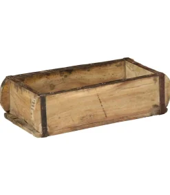 Best Dienblad met opslag 4 pcs Bruin 30 x 15 x 9 cm Organiseren