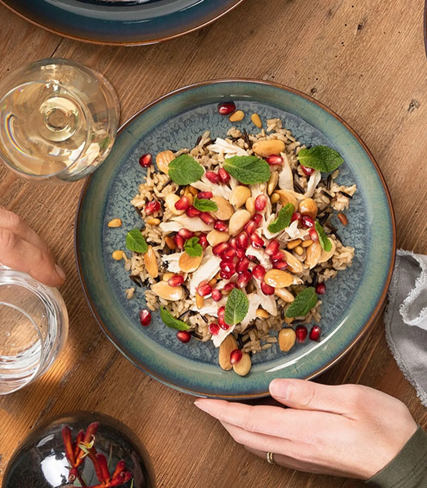 New Diep bord Crafted Breeze Tafelgerei