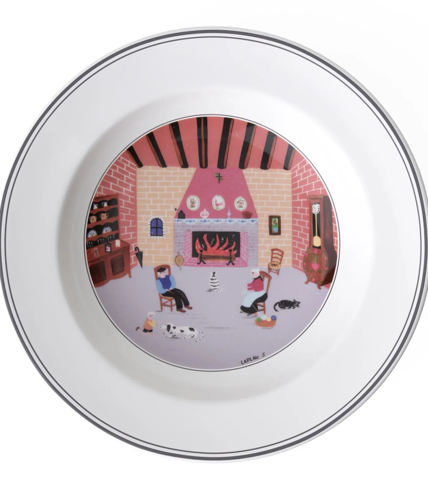 Villeroy & Boch Diep bord Open haard Design Naif