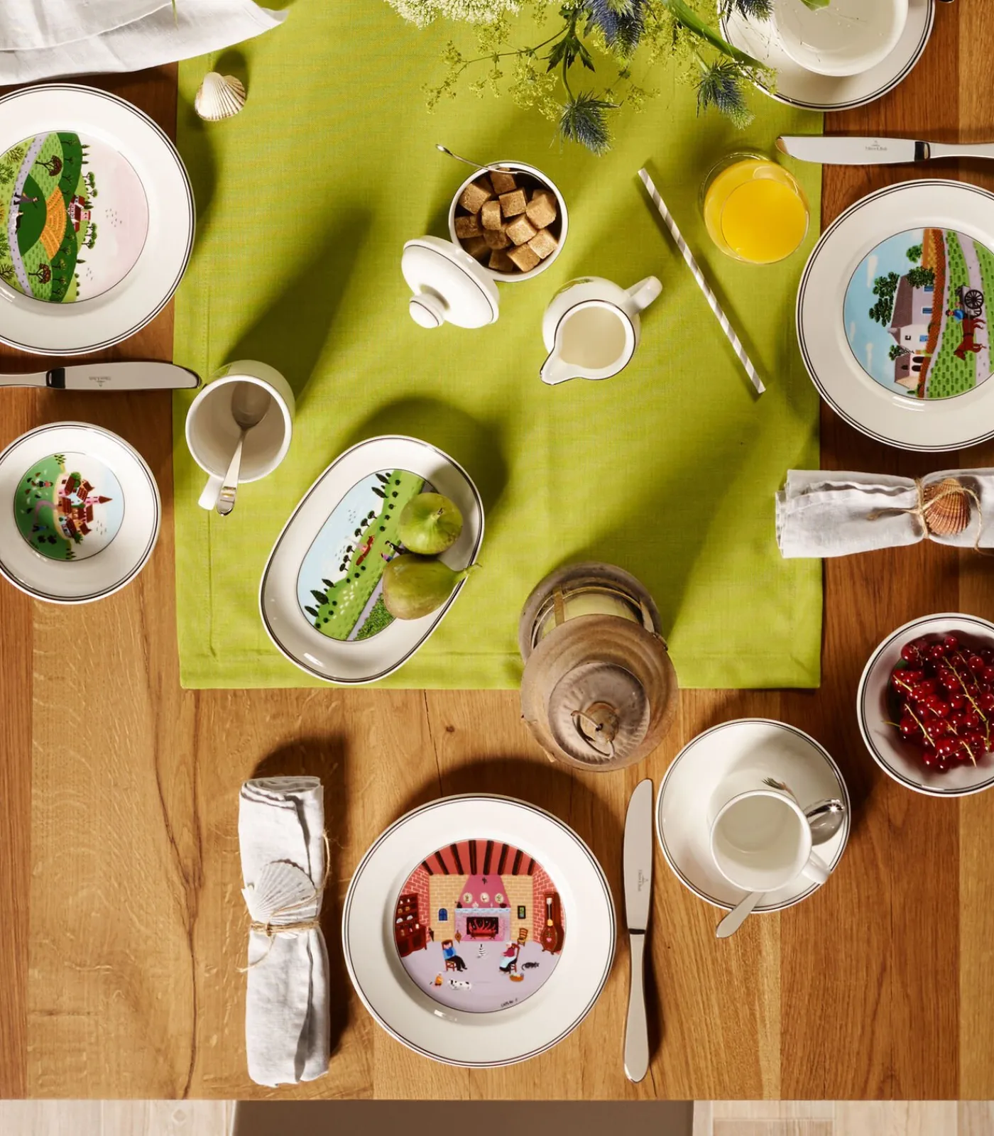 Villeroy & Boch Diep bord Open haard Design Naif