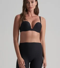 Discount Diepe Duik Strapless Bh | Zwart M DAMES Corrigerend Ondergoed