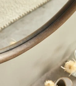 Tikamoon Dim - Spiegel van mindi 85x65 cm